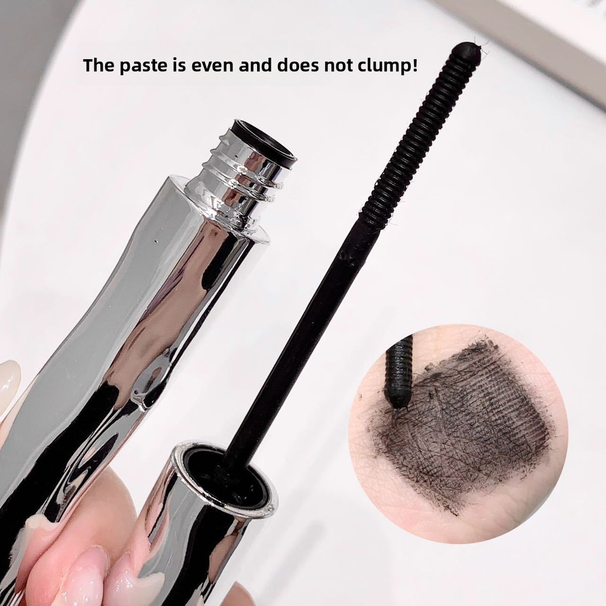 Curling Silver Stick Mascara Waterproof Lengthening Volumizing